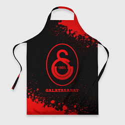 Фартук кулинарный Galatasaray - red gradient, цвет: 3D-принт
