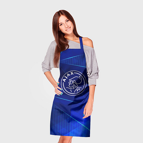 Фартук Ajax blue poly / 3D-принт – фото 3