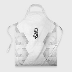 Фартук кулинарный Slipknot white poly, цвет: 3D-принт