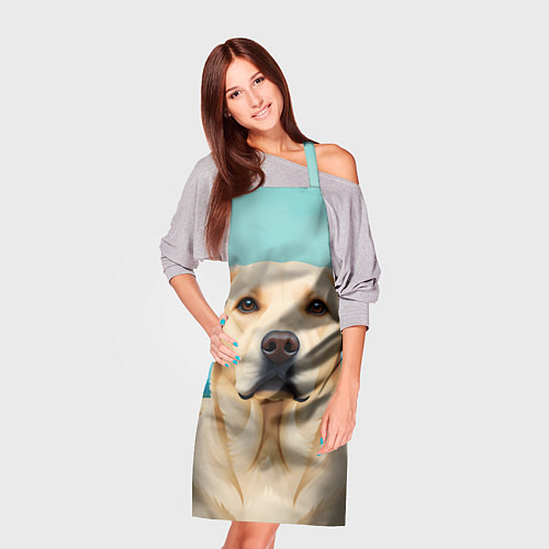 Фартук Лето и лабрадор / 3D-принт – фото 3