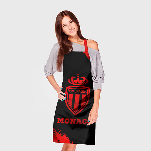 Фартук Monaco - red gradient / 3D-принт – фото 3