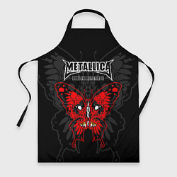 Фартук кулинарный Metallica - life in Belgrade, цвет: 3D-принт