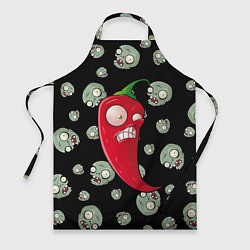 Фартук кулинарный Перчик из игры растения против зомби, цвет: 3D-принт