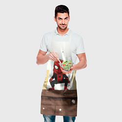 Фартук кулинарный Мини человек-паук, цвет: 3D-принт — фото 2