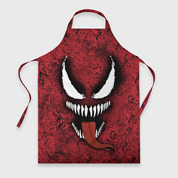 Фартук Веном красный и черный симбиот