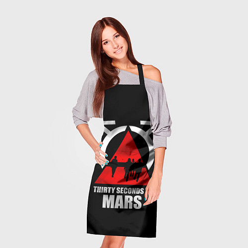 Фартук 30 Seconds to Mars - poster / 3D-принт – фото 3