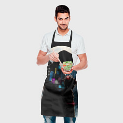 Фартук кулинарный Разные герои аниме, цвет: 3D-принт — фото 2