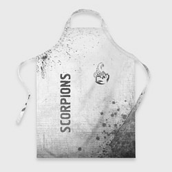 Фартук кулинарный Scorpions - white gradient вертикально, цвет: 3D-принт