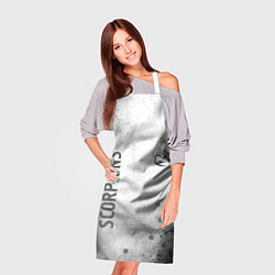 Фартук кулинарный Scorpions - white gradient вертикально, цвет: 3D-принт — фото 2