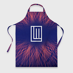 Фартук кулинарный Lindemann red energy, цвет: 3D-принт