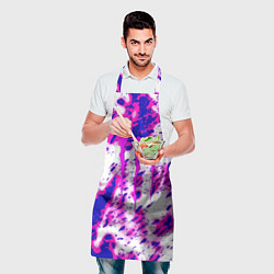 Фартук кулинарный Monster energy краски гранж, цвет: 3D-принт — фото 2