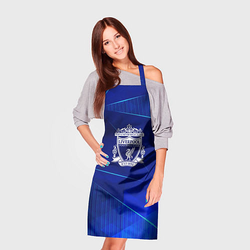Фартук Liverpool blue poly / 3D-принт – фото 3