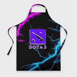 Фартук кулинарный Dota неоновый шторм, цвет: 3D-принт