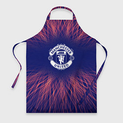 Фартук кулинарный Manchester United red energy, цвет: 3D-принт