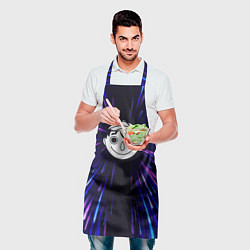 Фартук кулинарный Tomodachi Game neon energy, цвет: 3D-принт — фото 2