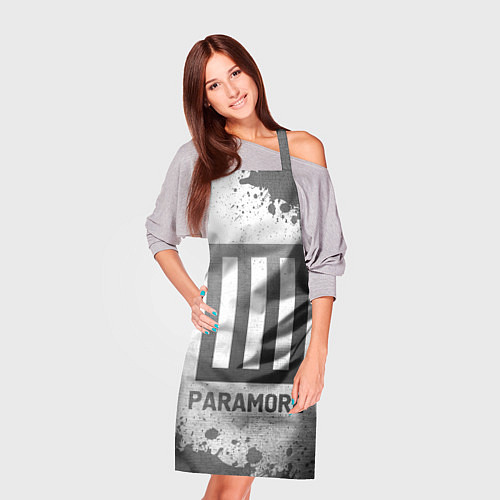 Фартук Paramore - white gradient / 3D-принт – фото 3