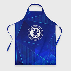 Фартук кулинарный Chelsea blue poly, цвет: 3D-принт