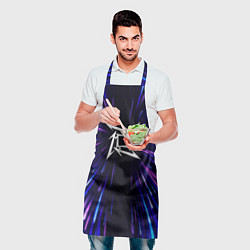 Фартук кулинарный Metallica neon energy, цвет: 3D-принт — фото 2