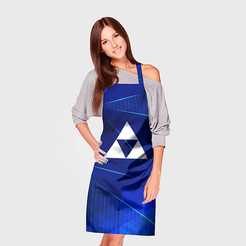 Фартук Zelda blue poly / 3D-принт – фото 3