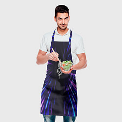 Фартук кулинарный Slipknot neon energy, цвет: 3D-принт — фото 2
