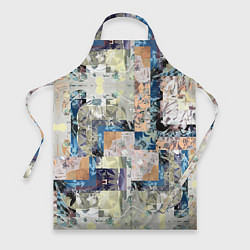 Фартук Цветочная геометрическая абстракция