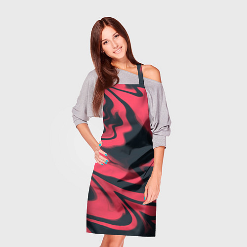 Фартук Color black red / 3D-принт – фото 3