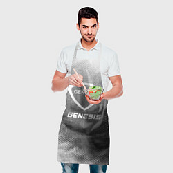 Фартук кулинарный Genesis - grey gradient, цвет: 3D-принт — фото 2