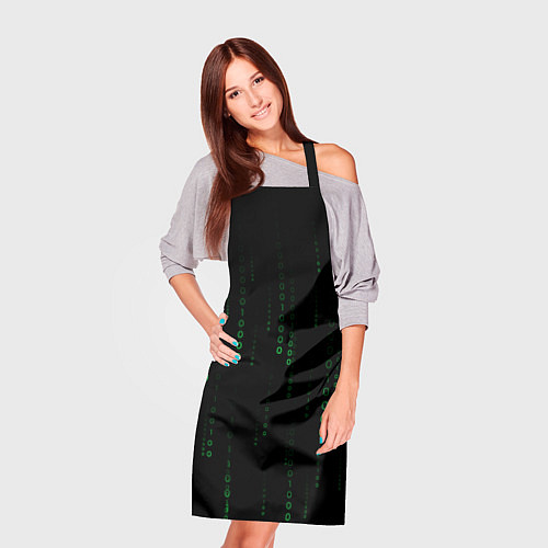 Фартук Color black green / 3D-принт – фото 3