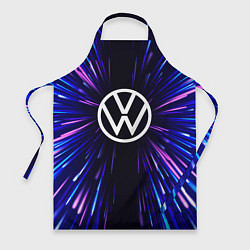 Фартук кулинарный Volkswagen neon energy, цвет: 3D-принт