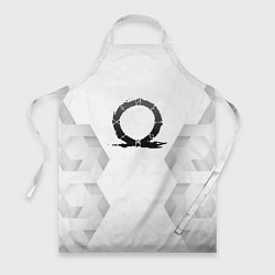 Фартук кулинарный God of War white poly, цвет: 3D-принт