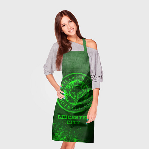 Фартук Leicester City - green gradient / 3D-принт – фото 3