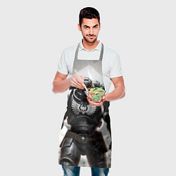 Фартук кулинарный Warhammer 40k космодесант, цвет: 3D-принт — фото 2