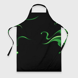 Фартук кулинарный The color is light green abstraction, цвет: 3D-принт