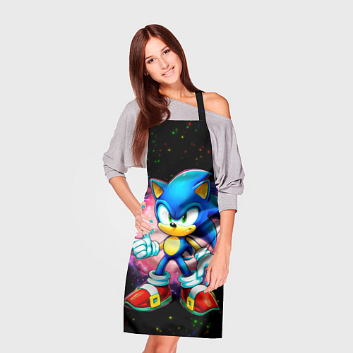 Фартук Sonic in space / 3D-принт – фото 3
