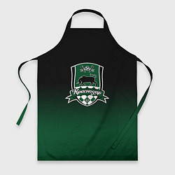 Фартук кулинарный ФК Краснодар - градиент, цвет: 3D-принт