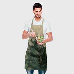 Фартук кулинарный Драконий всадник, цвет: 3D-принт — фото 2