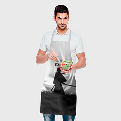 Фартук кулинарный Самурайский путь, цвет: 3D-принт — фото 2