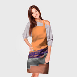 Фартук кулинарный Элитное авто в пустыни, цвет: 3D-принт — фото 2