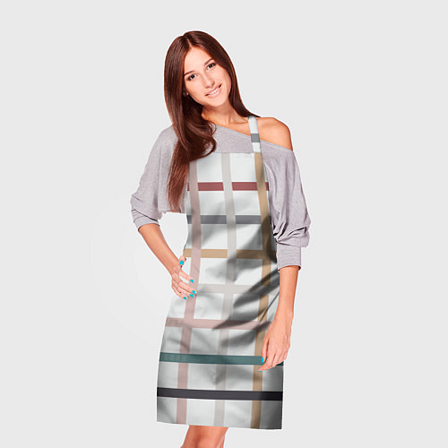 Фартук Плетенка пастельная / 3D-принт – фото 3