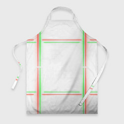 Фартук кулинарный Neon light green red, цвет: 3D-принт