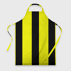 Фартук Color yellow black line