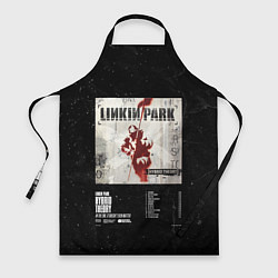 Фартук кулинарный Linkin Park, Hybrid Theory, цвет: 3D-принт