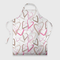 Фартук Розовые сердца