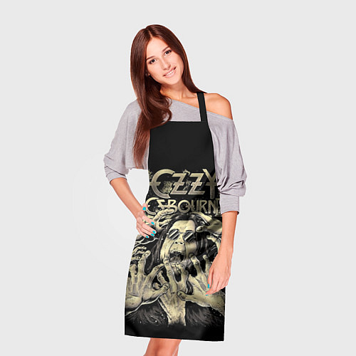 Фартук Ozzy Osbourne - head and hands / 3D-принт – фото 3