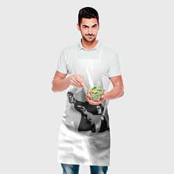 Фартук кулинарный Леон рисунок, цвет: 3D-принт — фото 2