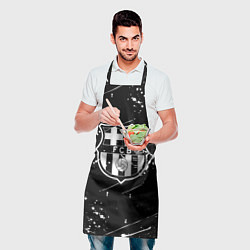 Фартук кулинарный Barcelona краски белые, цвет: 3D-принт — фото 2