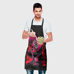 Фартук кулинарный Дандадан Окарун, цвет: 3D-принт — фото 2