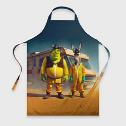 Фартук кулинарный Шрек и Данки пустились во все тяжкие, цвет: 3D-принт
