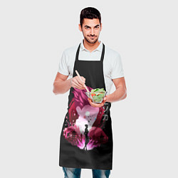 Фартук кулинарный Хисока из аниме Хантер х Хантер, цвет: 3D-принт — фото 2