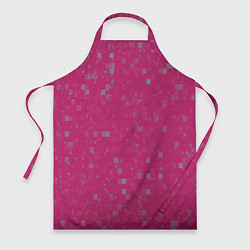 Фартук Color pink brown squares